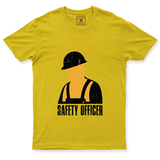 Drifit Shirt: Safety Officer Halo Grunge