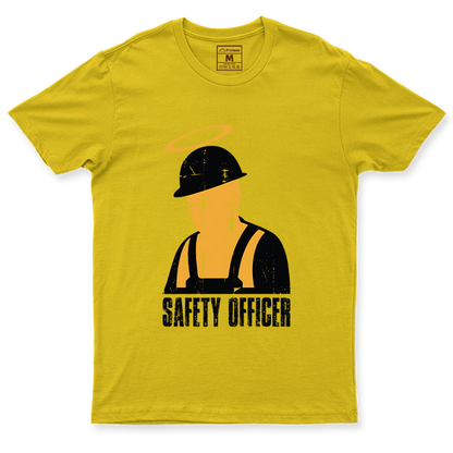 Drifit Shirt: Safety Officer Halo Grunge