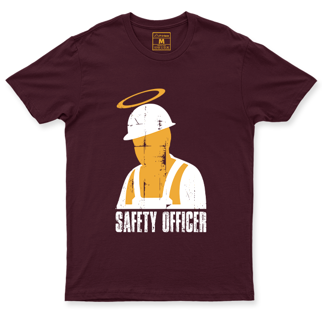 Drifit Shirt: Safety Officer Halo Grunge