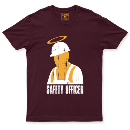 Drifit Shirt: Safety Officer Halo Grunge