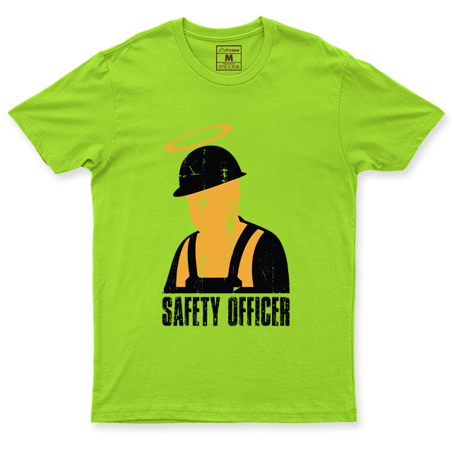 Drifit Shirt: Safety Officer Halo Grunge