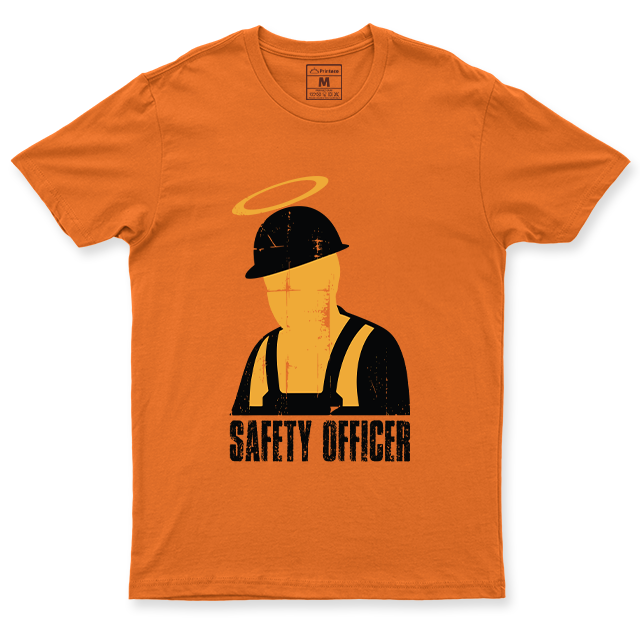 Drifit Shirt: Safety Officer Halo Grunge