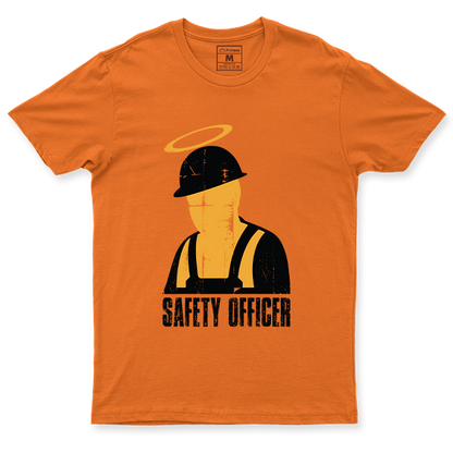Drifit Shirt: Safety Officer Halo Grunge