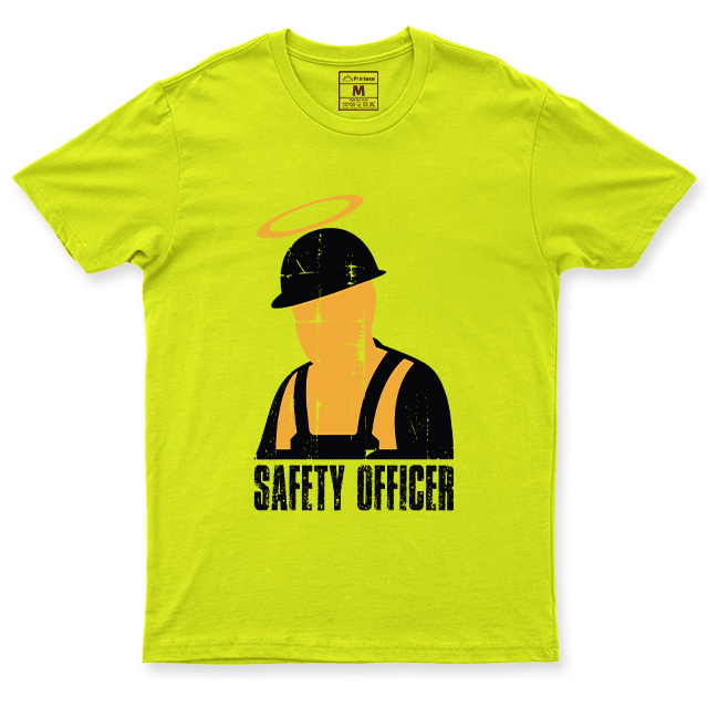 Drifit Shirt: Safety Officer Halo Grunge