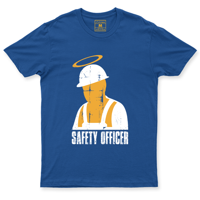Drifit Shirt: Safety Officer Halo Grunge