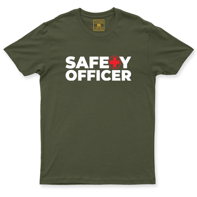Drifit Shirt: Safety Officer Red
