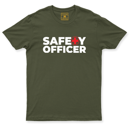 Drifit Shirt: Safety Officer Red