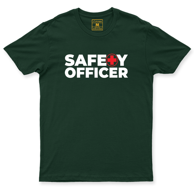 Drifit Shirt: Safety Officer Red