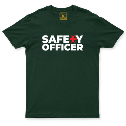Drifit Shirt: Safety Officer Red