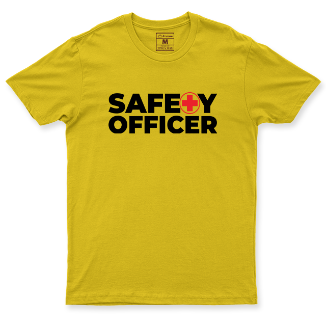 Drifit Shirt: Safety Officer Red
