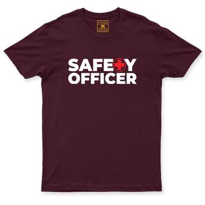Drifit Shirt: Safety Officer Red