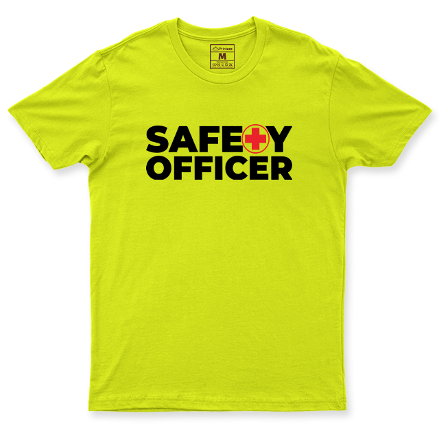 Drifit Shirt: Safety Officer Red
