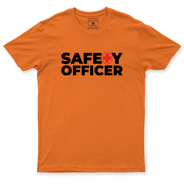 Drifit Shirt: Safety Officer Red