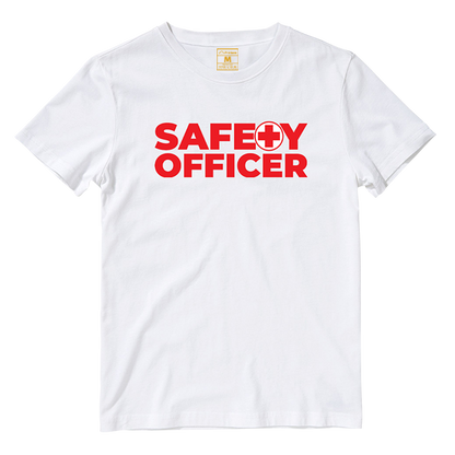 Cotton Shirt: Safety Officer Minimalist