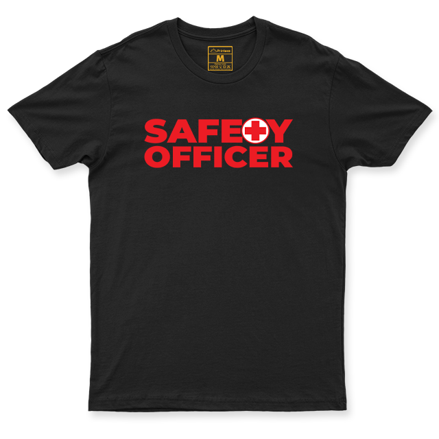 Drifit Shirt: Safety Officer Red