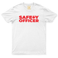 Drifit Shirt: Safety Officer Red