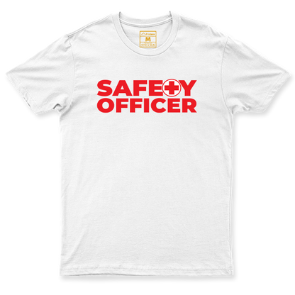 Drifit Shirt: Safety Officer Red