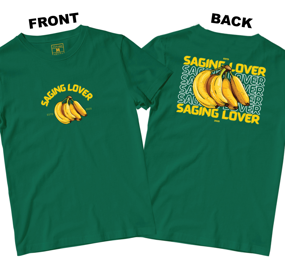 Cotton Shirt: Saging Lover (Front and Back)