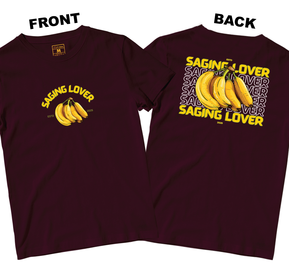 Cotton Shirt: Saging Lover (Front and Back)