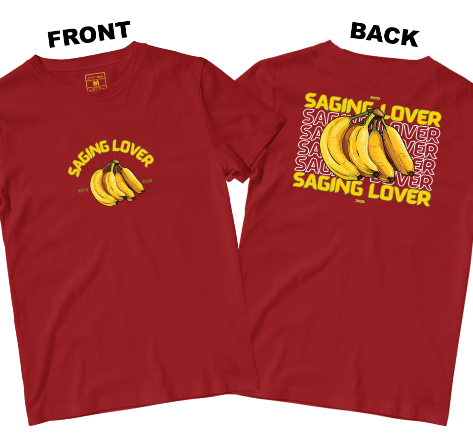 Cotton Shirt: Saging Lover (Front and Back)