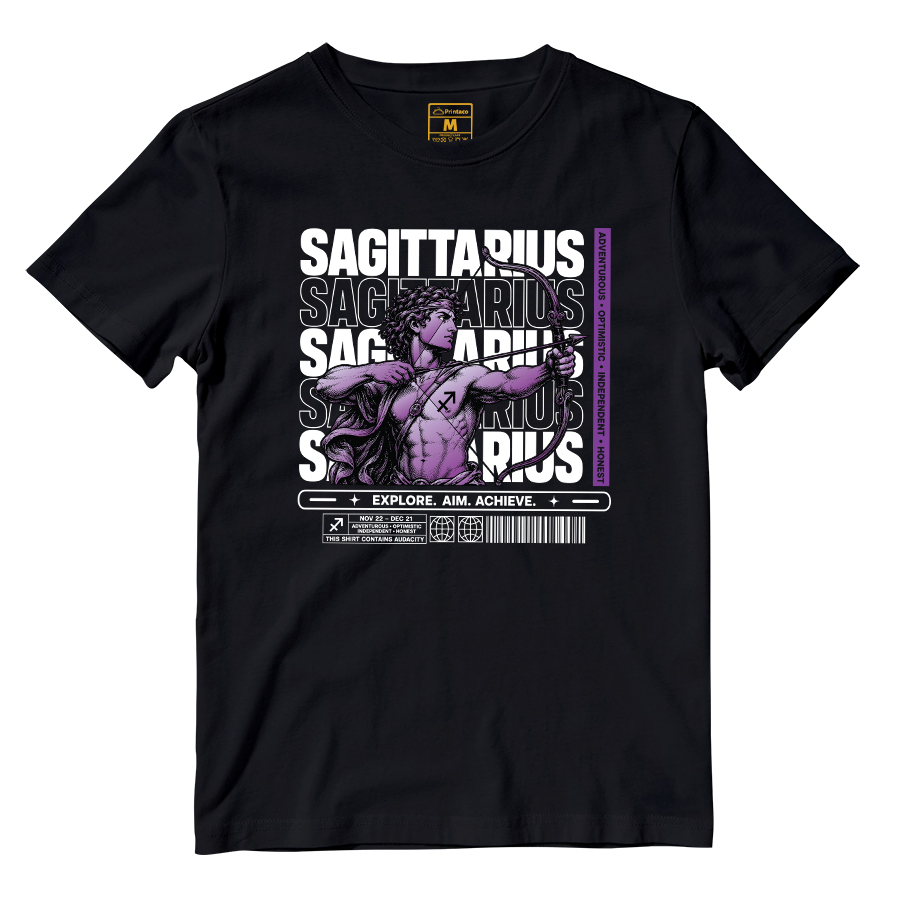 Cotton Shirt: Sagittarius Adventurous