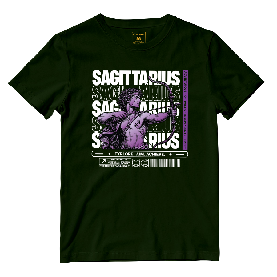 Cotton Shirt: Sagittarius Adventurous