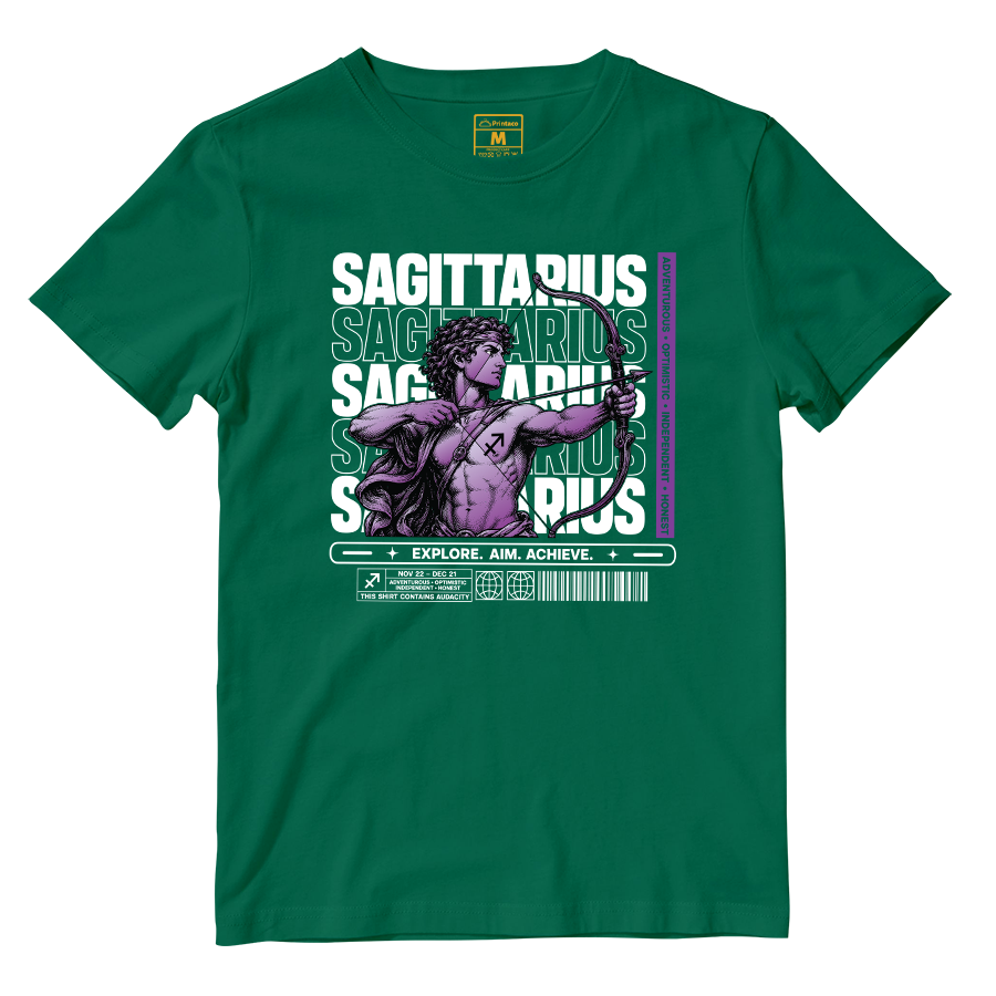 Cotton Shirt: Sagittarius Adventurous