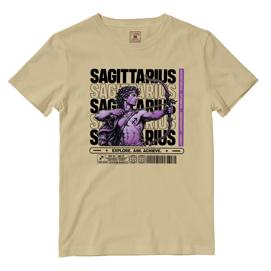 Cotton Shirt: Sagittarius Adventurous