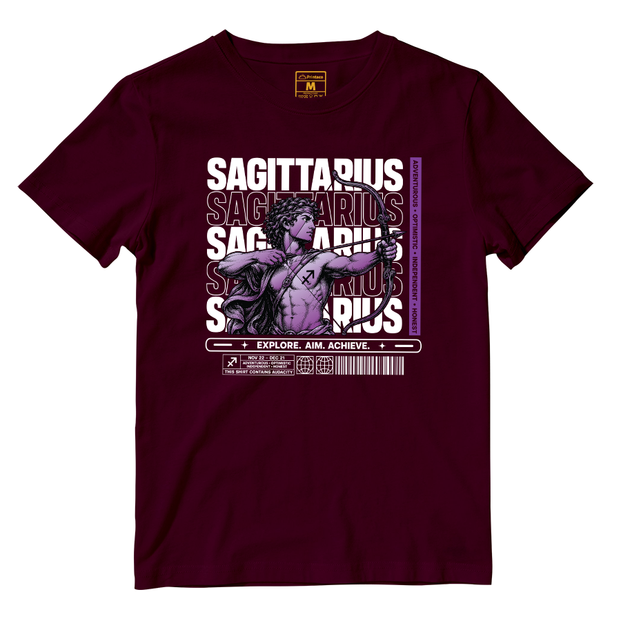 Cotton Shirt: Sagittarius Adventurous