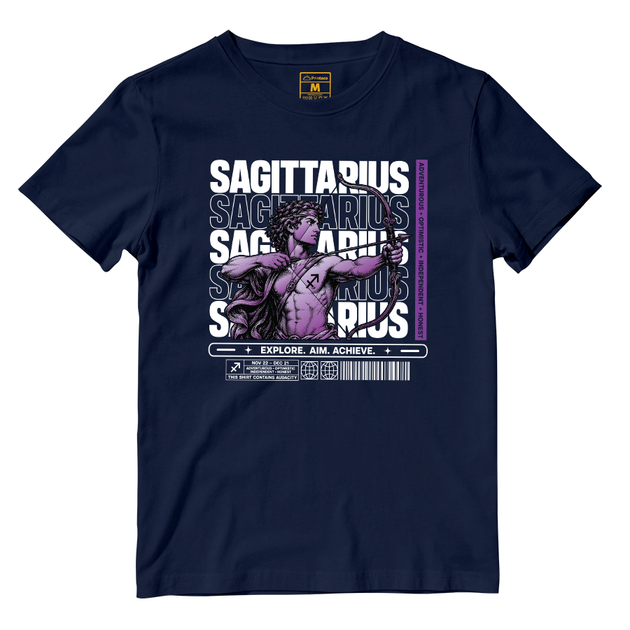 Cotton Shirt: Sagittarius Adventurous