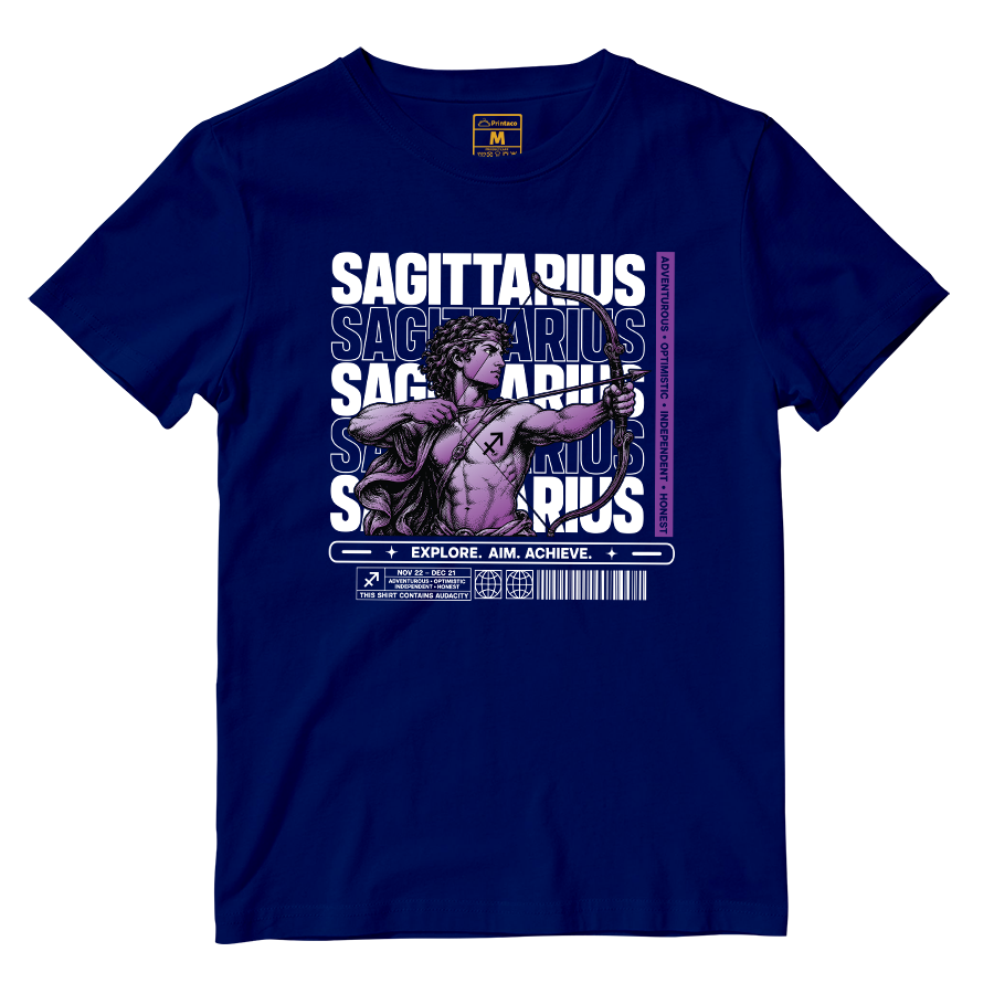 Cotton Shirt: Sagittarius Adventurous