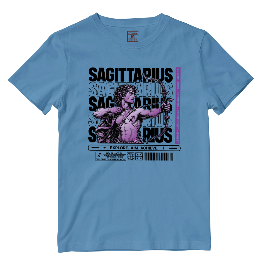 Cotton Shirt: Sagittarius Adventurous