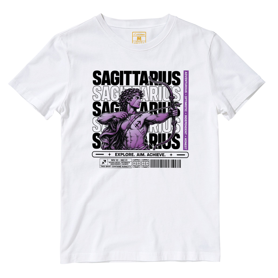 Cotton Shirt: Sagittarius Adventurous