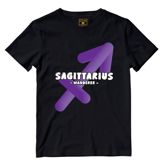 Cotton Shirt: Sagittarius Bubble