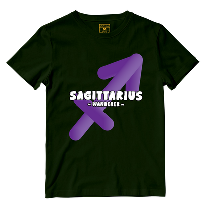 Cotton Shirt: Sagittarius Bubble