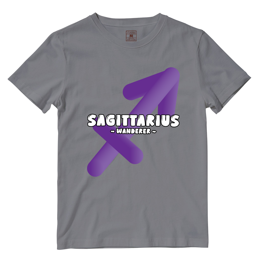 Cotton Shirt: Sagittarius Bubble