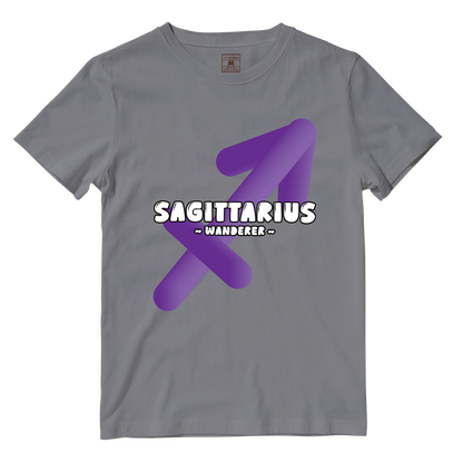 Cotton Shirt: Sagittarius Bubble