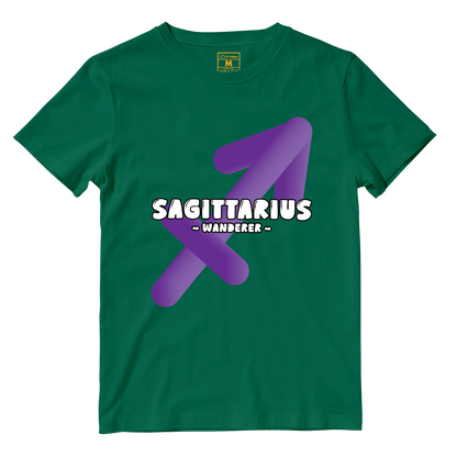 Cotton Shirt: Sagittarius Bubble