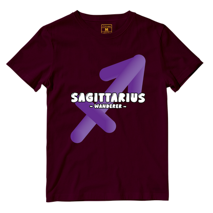 Cotton Shirt: Sagittarius Bubble