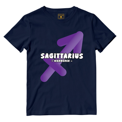Cotton Shirt: Sagittarius Bubble