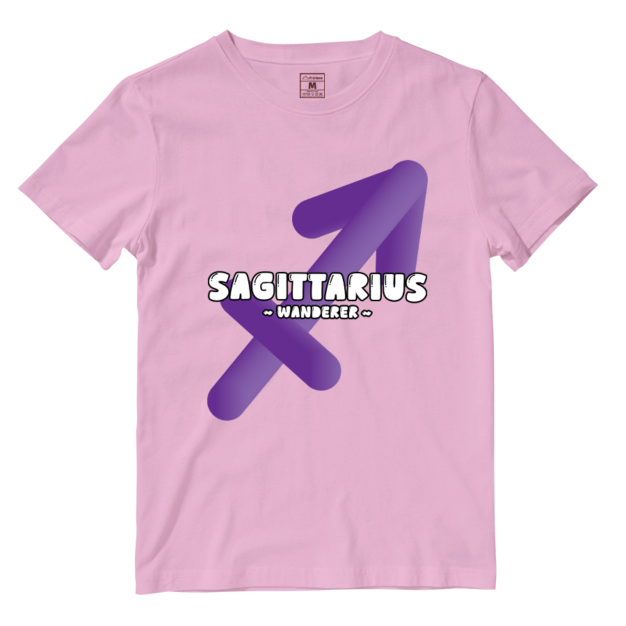 Cotton Shirt: Sagittarius Bubble