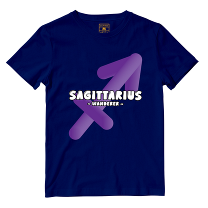 Cotton Shirt: Sagittarius Bubble