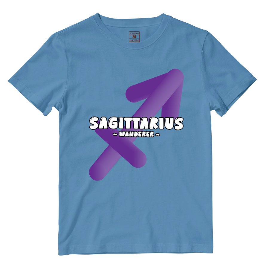 Cotton Shirt: Sagittarius Bubble