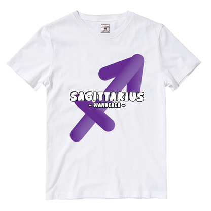 Cotton Shirt: Sagittarius Bubble