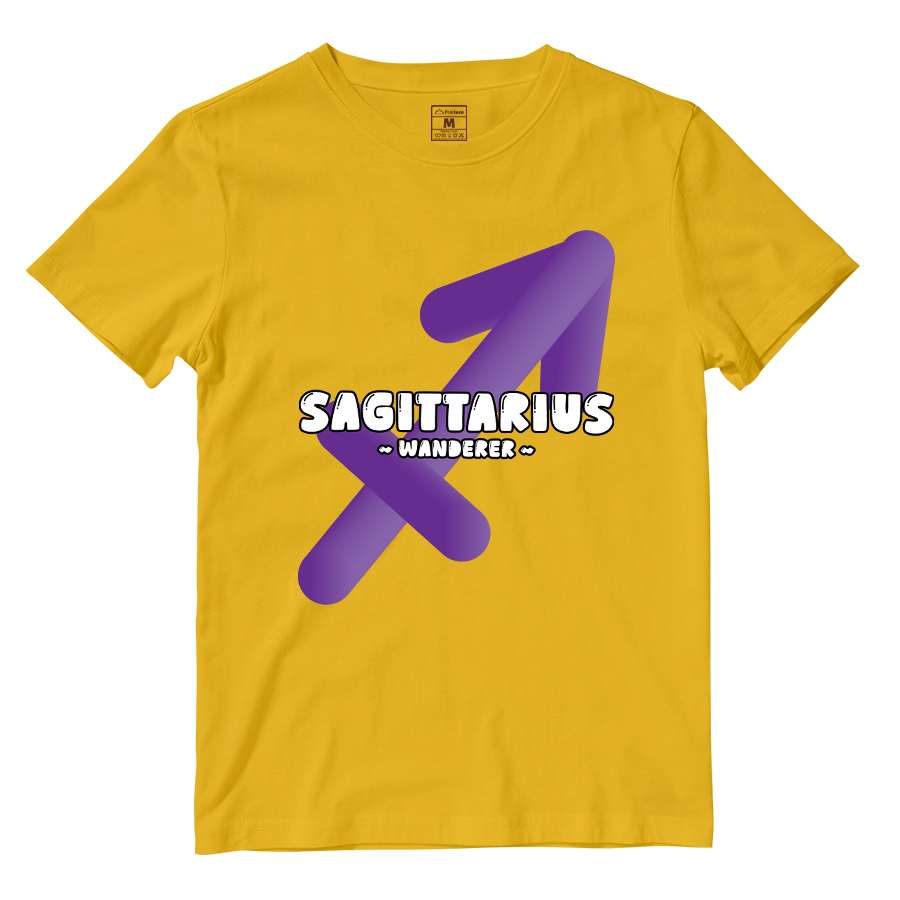 Cotton Shirt: Sagittarius Bubble
