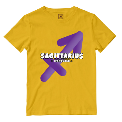 Cotton Shirt: Sagittarius Bubble