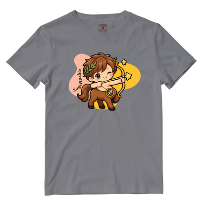 Cotton Shirt: Sagittarius Cartoon