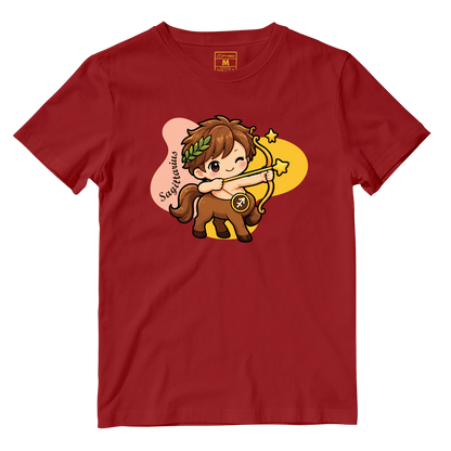 Cotton Shirt: Sagittarius Cartoon