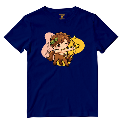 Cotton Shirt: Sagittarius Cartoon