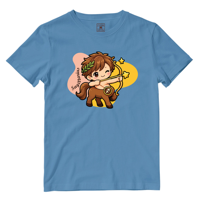Cotton Shirt: Sagittarius Cartoon
